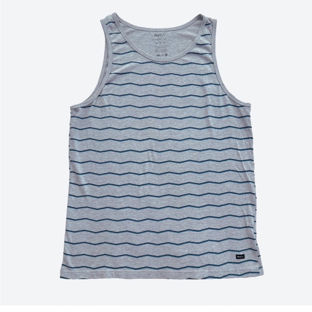 RVCA zigzag striped Standard Tank • size M